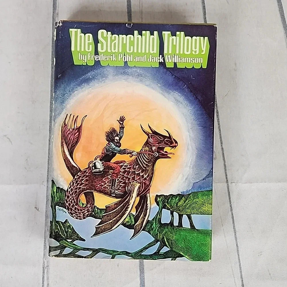 Vintage 1960s The Starchild Trilogy Hardcover Book  Fantasy